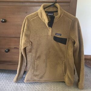 Patagonia Camel Fleece Jacket